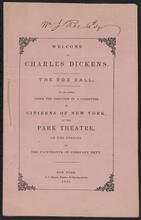 Welcome to Charles Dickens. The Boz Ball.