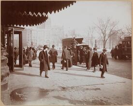 Street Scenes, Union Square, Tiffany's.