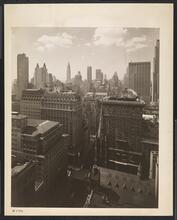 Bird's Eye View, S.E. from 57th Street & 5th Avenue.