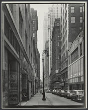 Nassau Street between Fulton and John Street, New York