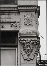 [Architectural details on an unidentified building.]