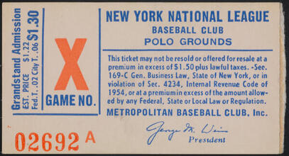 New York National League Baseball Club