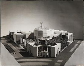 Model of A. T. & T. Building