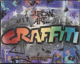 [Urban art... Graffiti.]