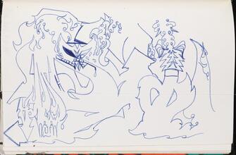 [Page in Delta II's black book.]