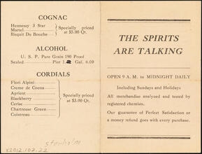 The Spirits Are Talking