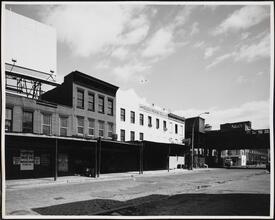 [View looking east along Little West 12th Street between Tenth Avenue and Washington Street.]