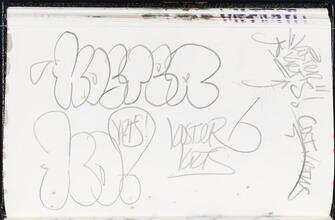 KOSTER [Page in Cost KRT's black book.]