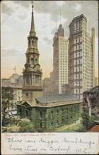 St. Paul Church, New York.