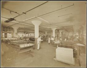 E. R. Durkee & Co., Elmhurst L.I., Interior, Printing Dept.