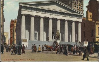 U. S. Sub - Treasry, Wall St., N. Y. City.