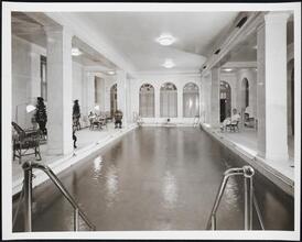 [Interior, pool.]
