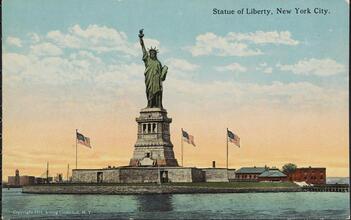Statue of Liberty, New York City.
