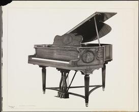 Pianos, Weber T. Colonial Model.