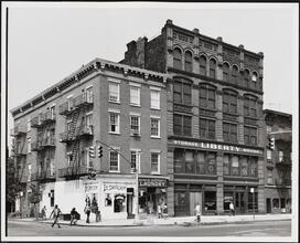 [La Sangria Restaurant and Bendix Supermatic Laundry at 569 Hudson Street, and Liberty Moving and Storage at 571 Hudson Street.]
