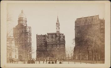 Newspaper Row, City Hall Park