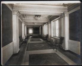 [Residence or clubhouse. Interior, entrance hall.]