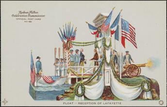 Float - Reception of Lafayette.