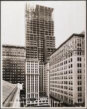 42nd St. Elevation [Lincoln Building construction.]
