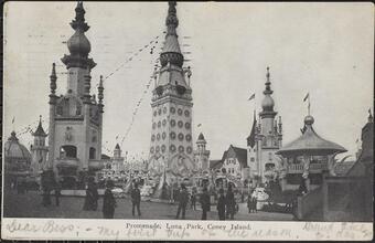 Promenade, Luna Park, Coney Island.