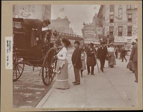 Herald Square, N.W. From 33rd St., Bird's Eye View.