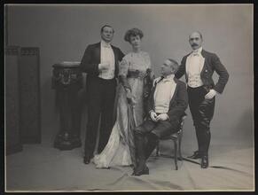 Portrait, Mr. S. Smith, Mrs. P. Turnure [?], Mr. S.D. Ripley.
