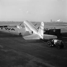 [TWA's The Lindbergh Line plane.]