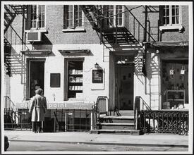 [Oscar Wilde Memorial Bookshop, 15 Christopher Street.]