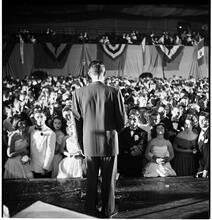 Vaughn Monroe [Monroe performing on stage.]