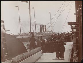 Ships, American Line, S.S. "Paris".