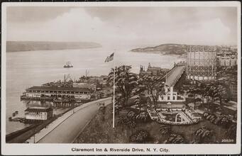 Claremont Inn & Riverside Drive, N.Y. City.
