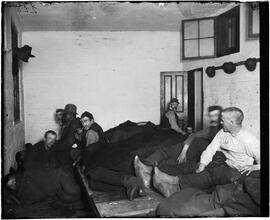 Lodging Room in the Leonard Street Police Station.