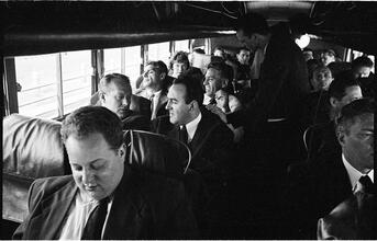 Vaughn Monroe [Inside the tour bus.]