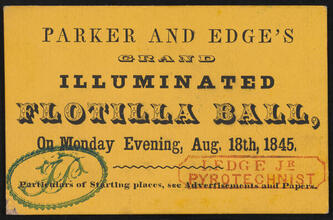 Parker and Edge's Illuminated Flotilla Ball