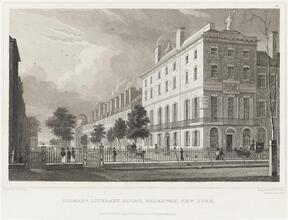 Colman's Literary Rooms, Broadway, New York.