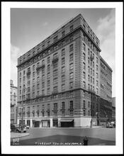 149 East 73rd Street and Lexington Avenue, N.E. corner. Apartment building.
