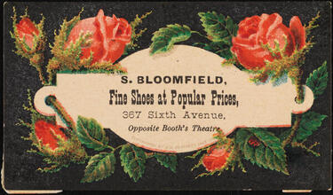 S. Bloomfield, Fine Shoes at Popular Prices