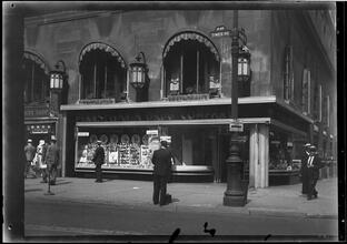 45th Street and Broadway. Penn Drug Store at Hotel Astor.
