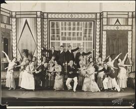 [Theater still of an unidentified production.]
