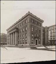 [Amsterdam Avenue, Students building, Barnard College.]