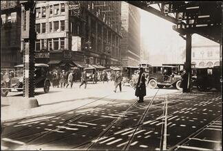 [Traffic Condition at Broadway and 34th Street.]
