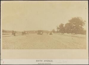 [6th Avenue (now Lenox Avenue) north of Cental Park.]