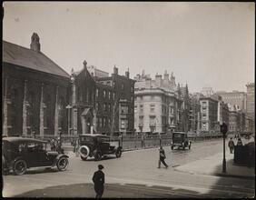[Park Avenue north from 34th Street, taken from the 71st Regiment Armory.]