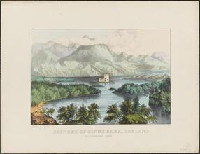 Scenery of Connemara, Ireland.