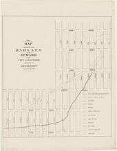 Copy Map of Property Near Harlaem in the 12th Ward of the City of New York Belonging to Archibald Watt