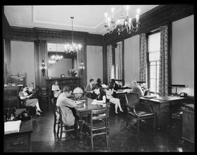 Rhodes School, class rooms.
