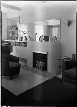 Mrs. Robert Ackerman's Residence, 129 East 69th Street. Living room.