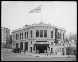 135th Street at the S.E. corner of Broadway. Claremont Theatre.
