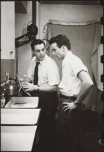 Montgomery Clift - Glamour Boy in Baggy Pants [Montgomery Clift and Kevin McCarthy developing photographs.]
