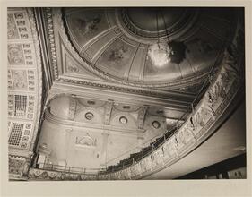 Fifth Avenue Theatre, Showing Chandelier, Rotunda, and Second Balcony